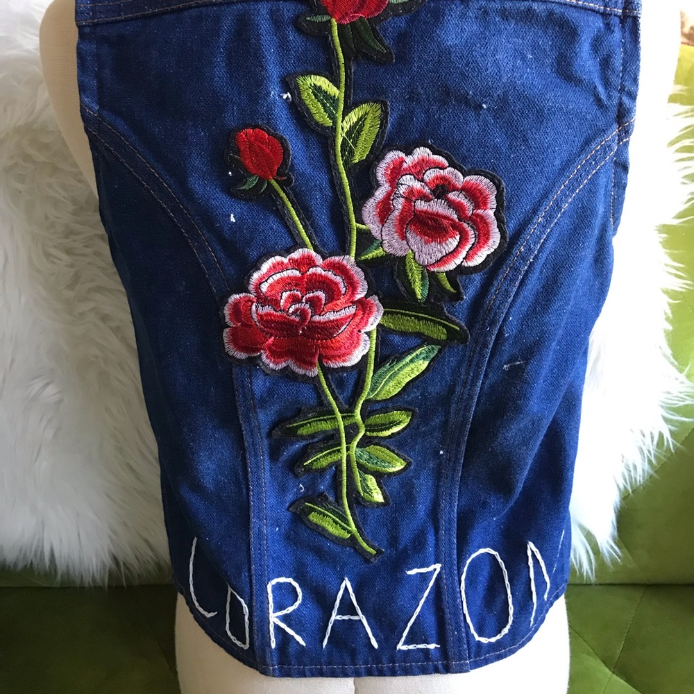 Custom Patched Vintage Wrangler Vest